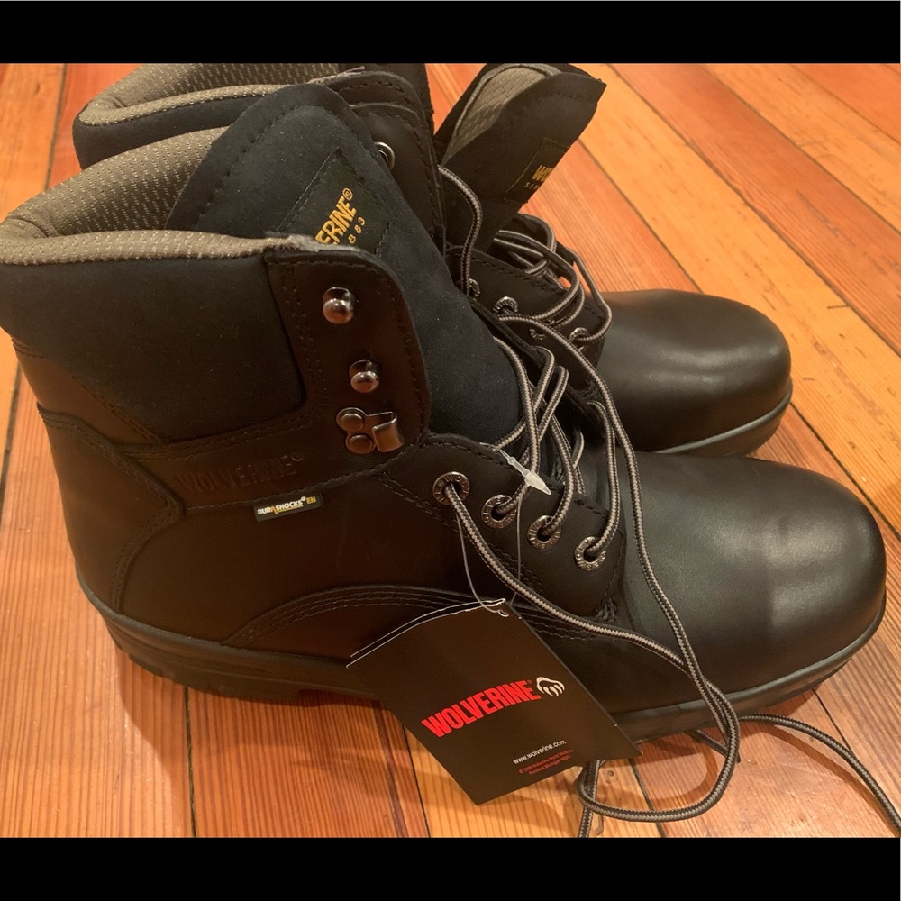 Mens wolverine durashock boots 11.5 wide